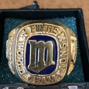 1987 Minnesota Twins World Series Championship Ring